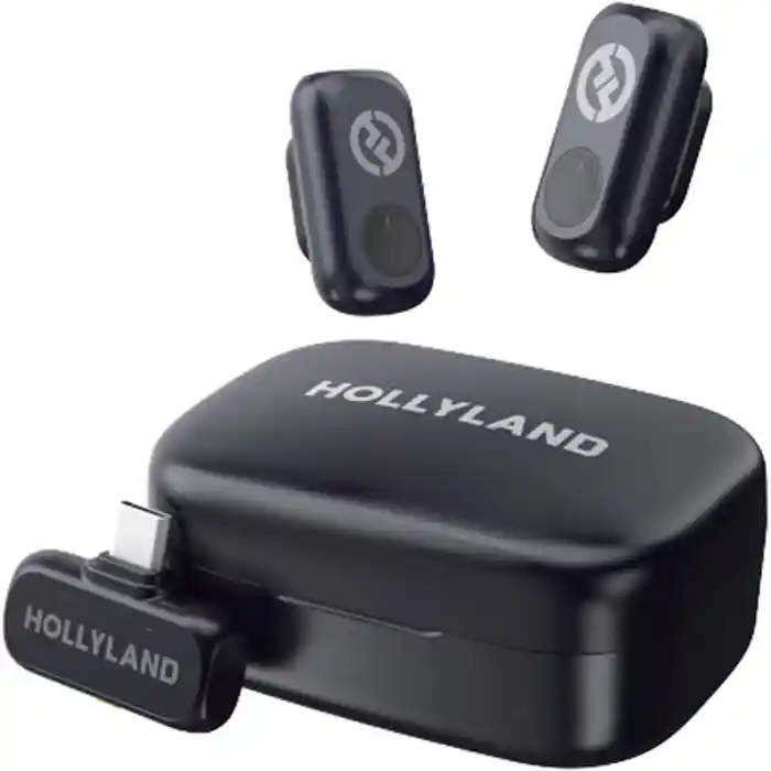 Hollyland LARK A1 Type-C Wireless Microphone System Connect for Mobile Devices 2.4 GHz.
